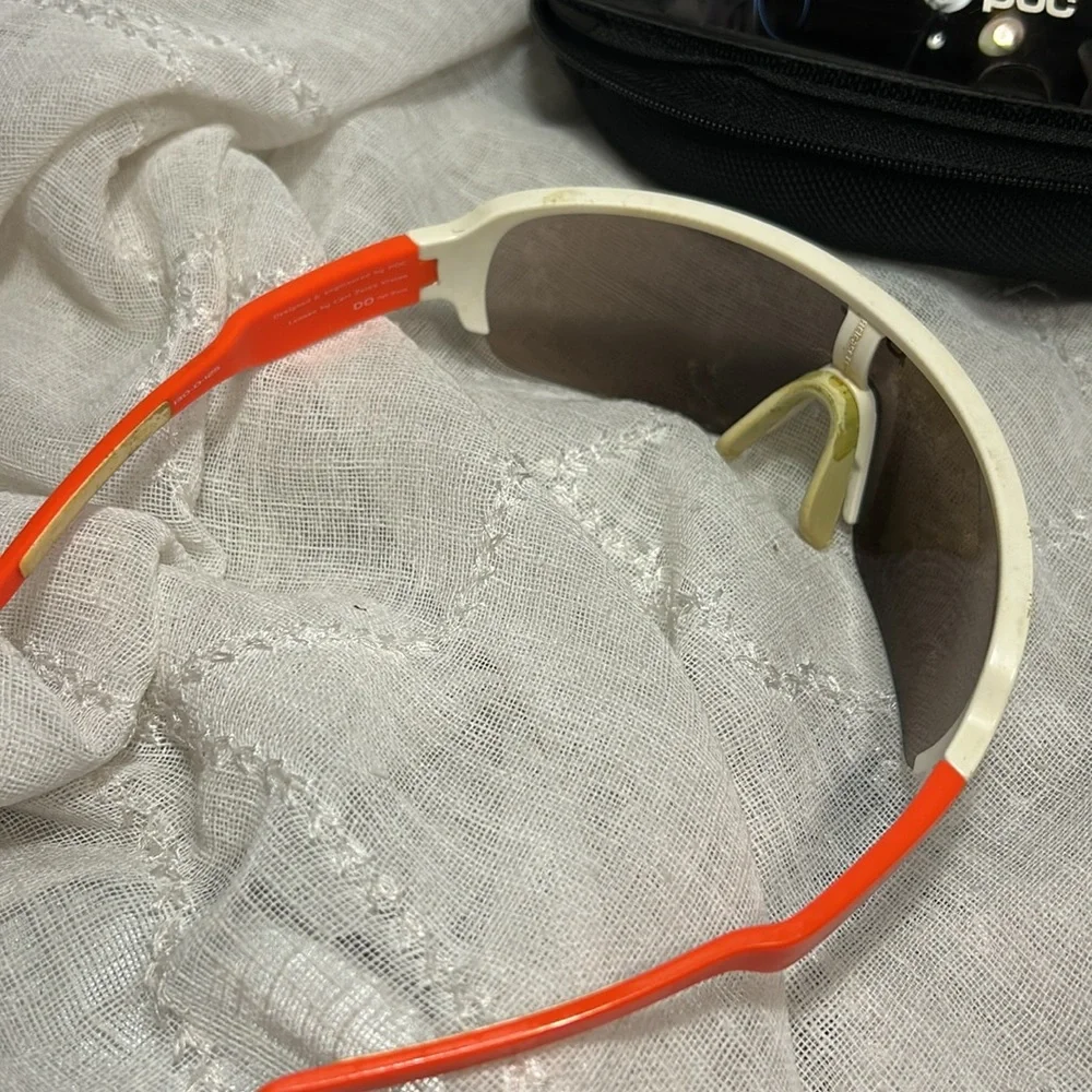 POC sport sunglasses with interchangeable lenses